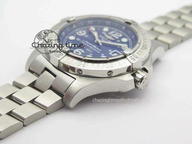 SuperOcean Steelfish H-Maker V2 Superlumed Blue Dial On SS Bracelet A2813 High Beat