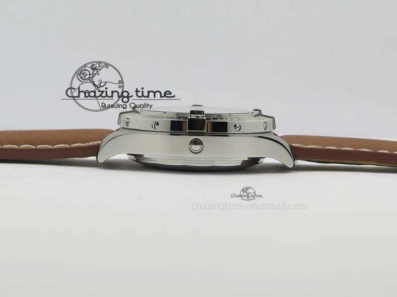 SuperOcean Steelfish H-Maker V2 Superlumed White Dial On Brown Leather Strap A2813 High Beat