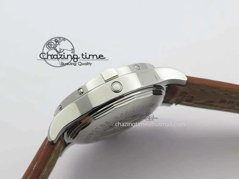 SuperOcean Steelfish H-Maker V2 Superlumed White Dial On Brown Leather Strap A2813 High Beat