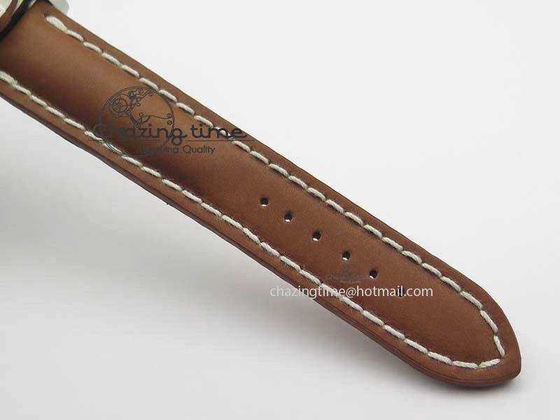SuperOcean Steelfish H-Maker V2 Superlumed White Dial On Brown Leather Strap A2813 High Beat