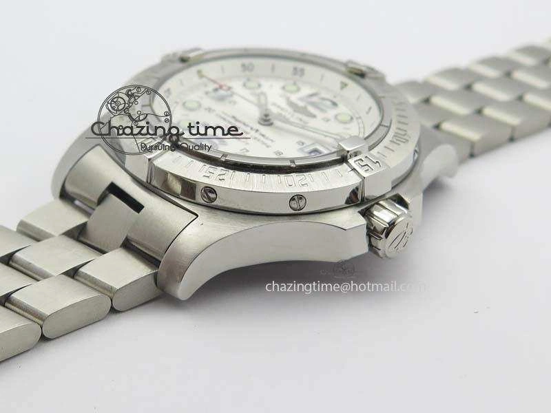 SuperOcean Steelfish H-Maker V2 Superlumed White Dial On SS Bracelet A2813 High Beat