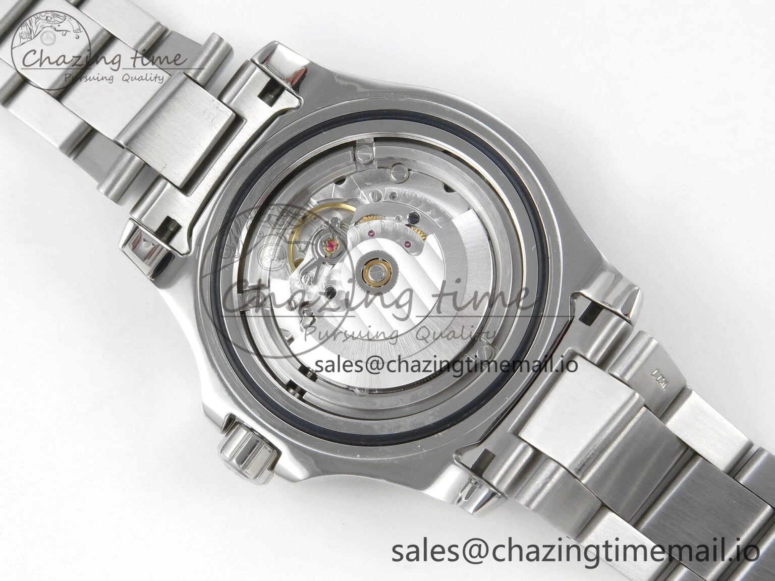 Superocean 44mm SS TF 1:1 Best Edition Black Dial Black Bezel on SS Bracelet A2824 V2