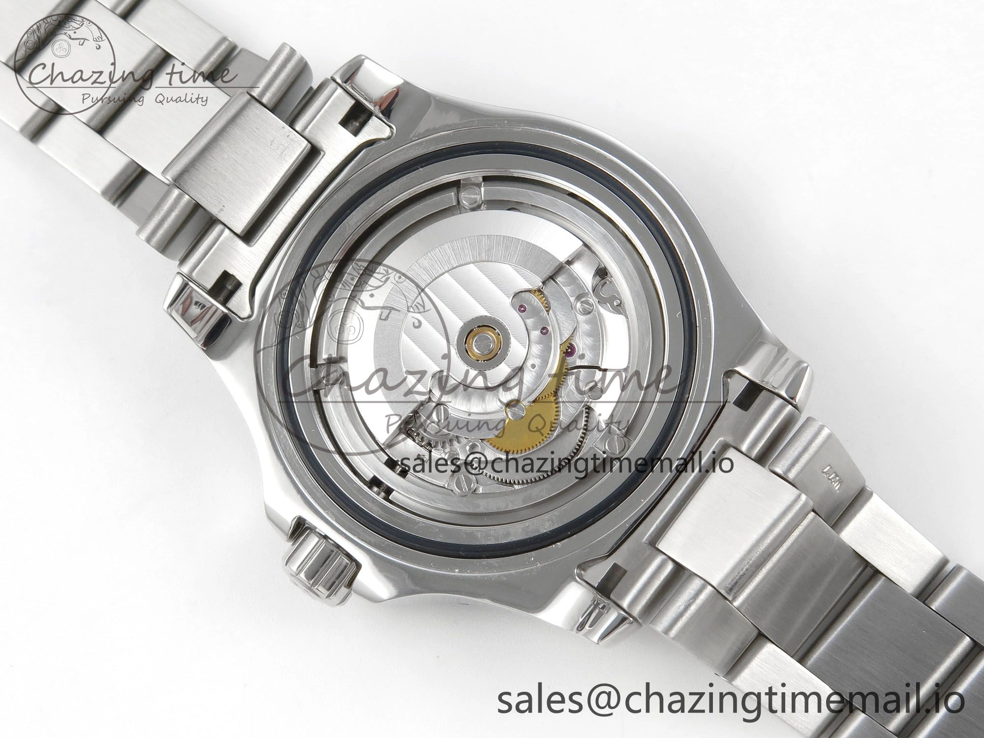 Superocean 44mm SS TF 1:1 Best Edition Black Dial Black Bezel on SS Bracelet A2824 V2