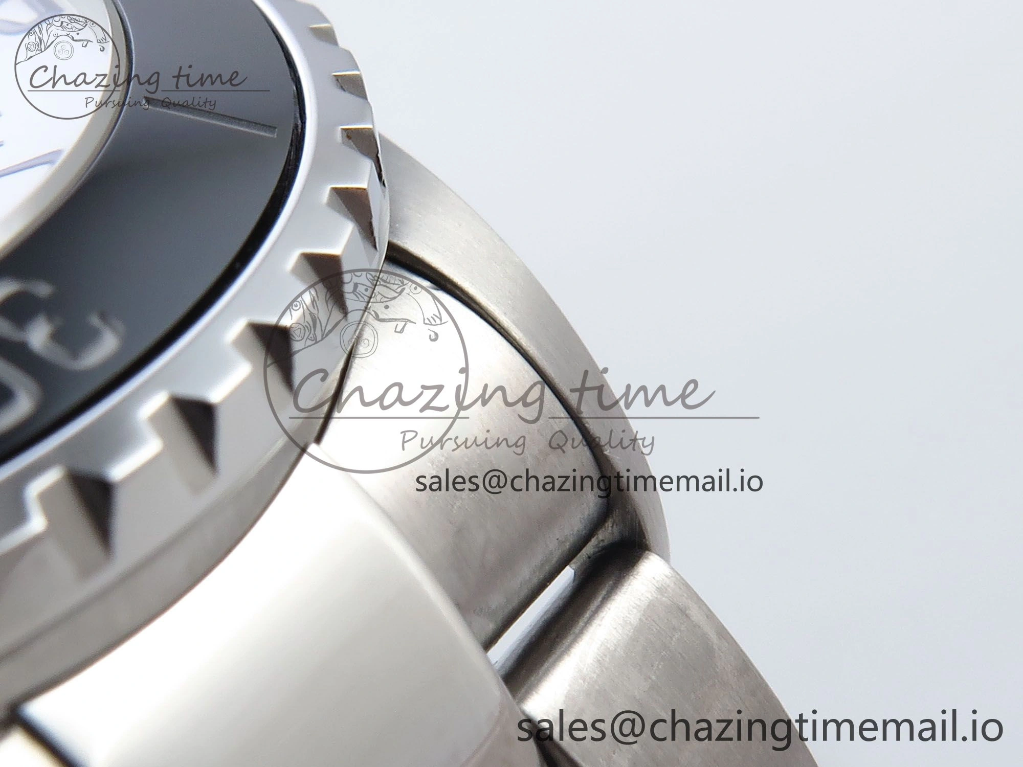 Superocean 44mm SS TF 1:1 Best Edition Black Dial on SS Bracelet A2824