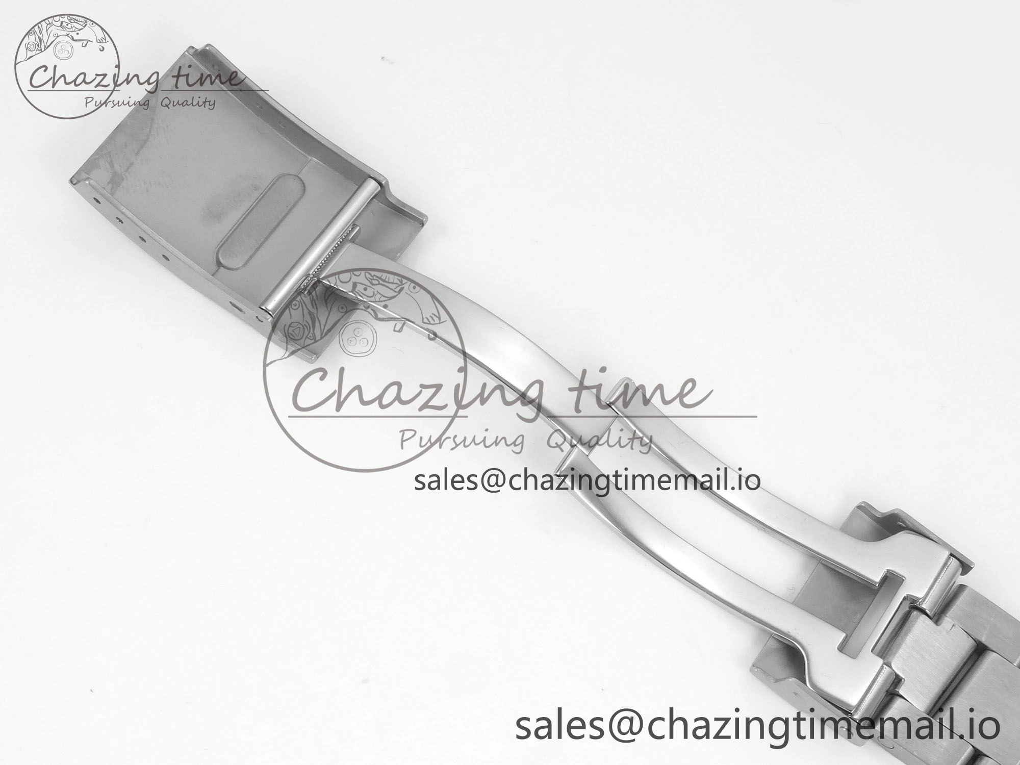 Superocean 44mm SS TF 1:1 Best Edition Blue Dial Blue Bezel on SS Bracelet A2824 V2