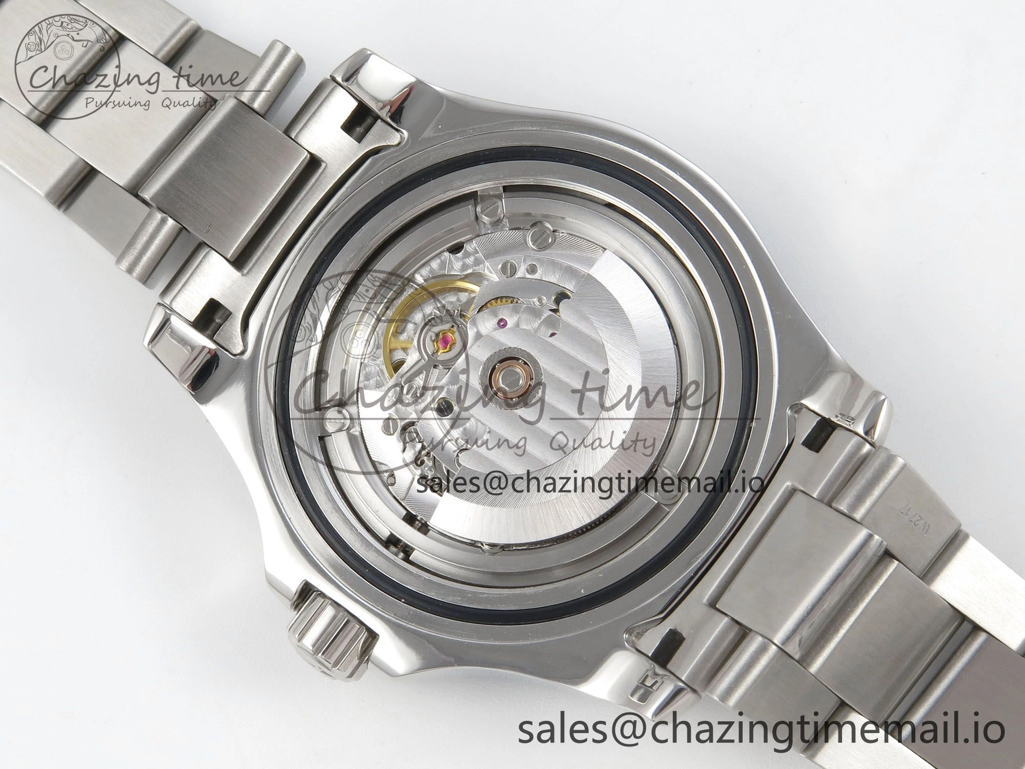 Superocean 44mm SS TF 1:1 Best Edition Blue Dial Blue Bezel on SS Bracelet A2824 V2