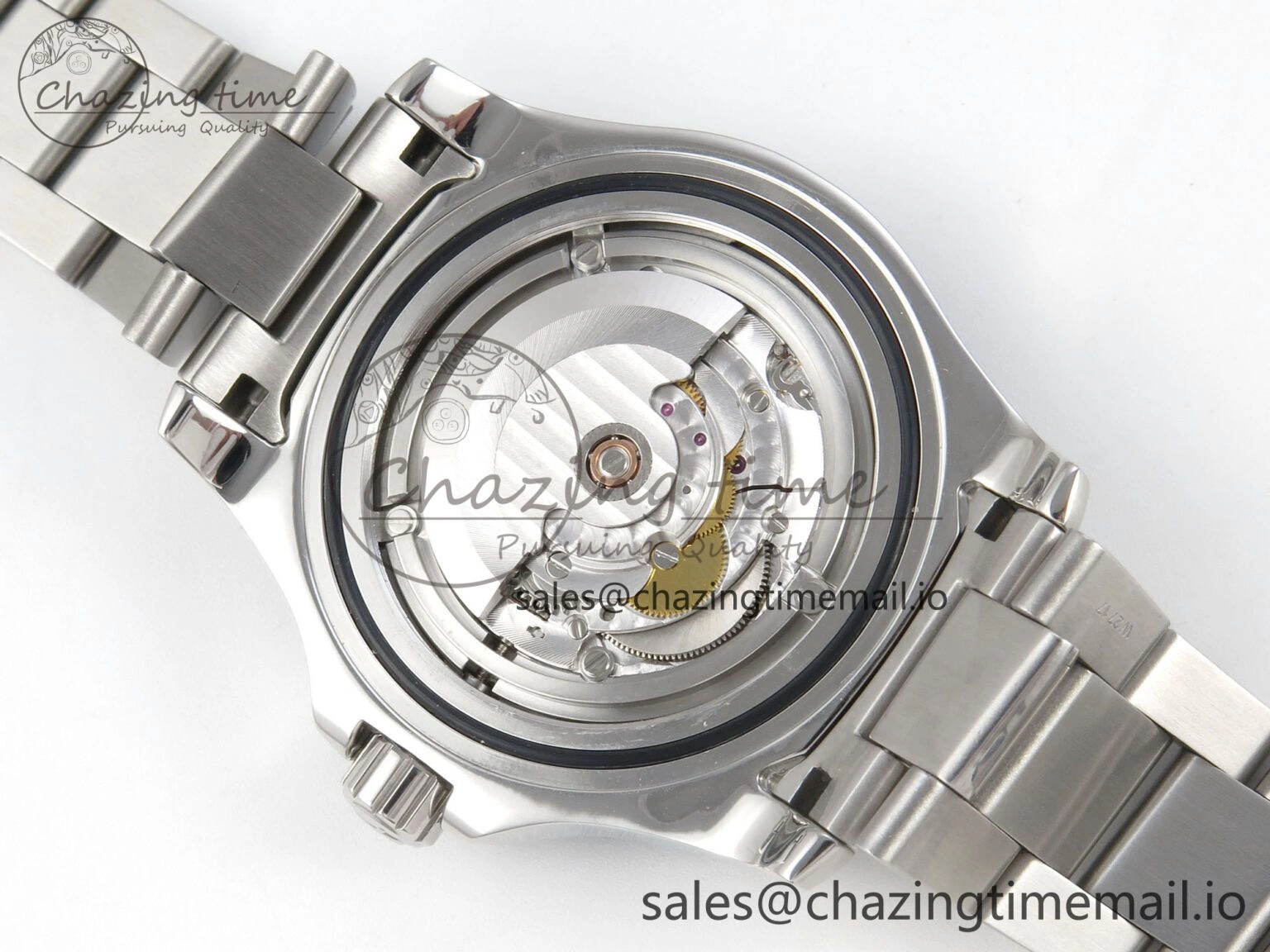 Superocean 44mm SS TF 1:1 Best Edition Blue Dial Blue Bezel on SS Bracelet A2824 V2