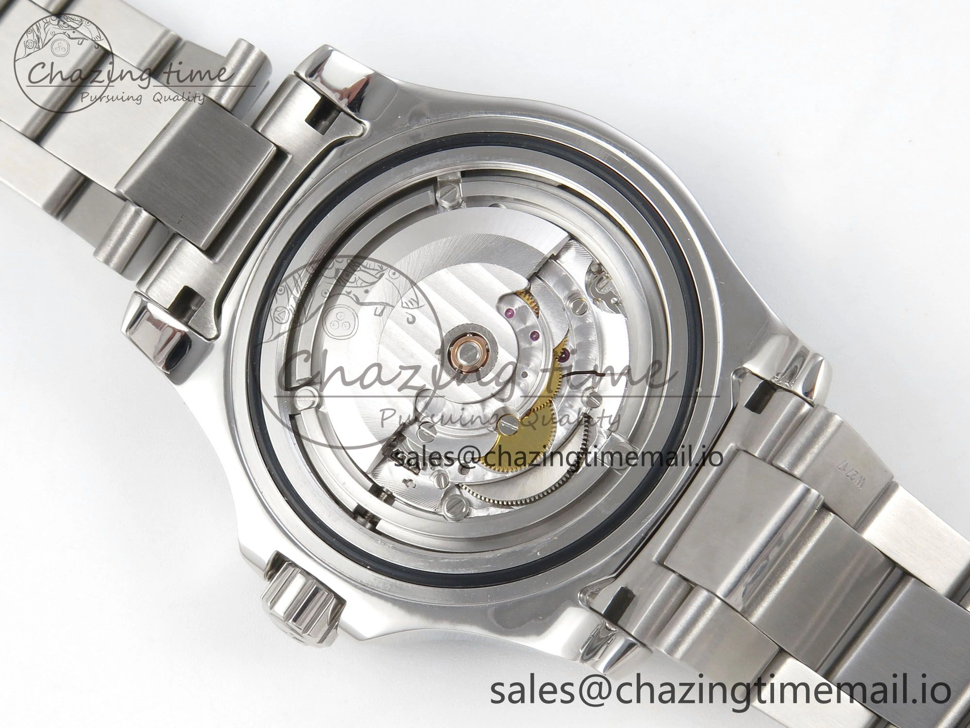 Superocean 44mm SS TF 1:1 Best Edition Blue Dial Blue Bezel on SS Bracelet A2824 V2