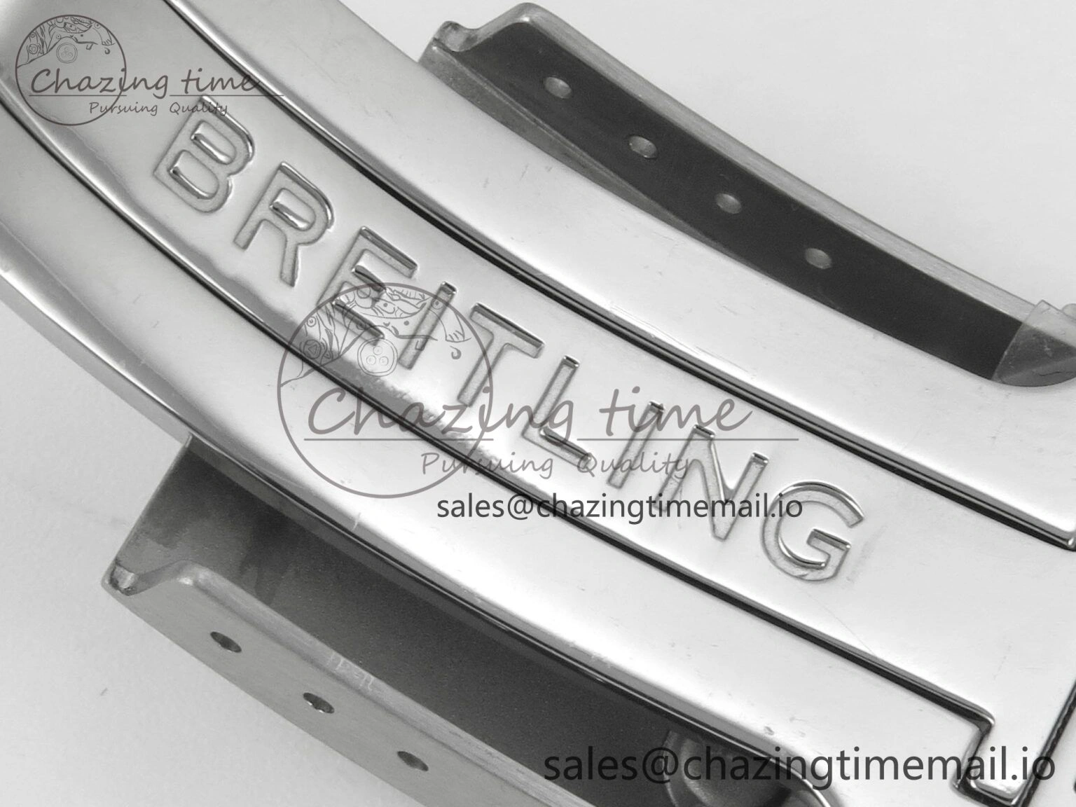Superocean 44mm SS TF 1:1 Best Edition Blue Dial Blue Bezel on SS Bracelet A2824 V2