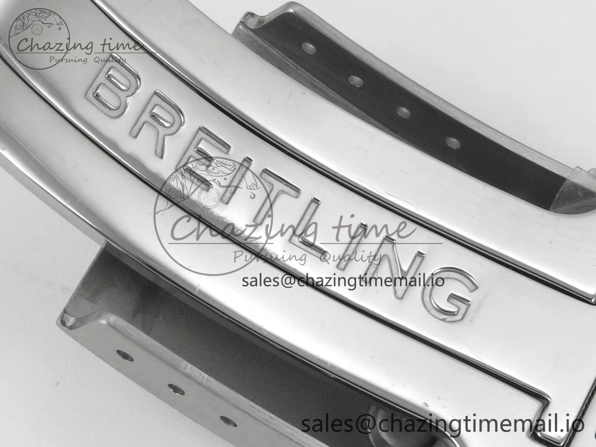 Superocean 44mm SS TF 1:1 Best Edition Blue Dial Blue Bezel on SS Bracelet A2824 V2