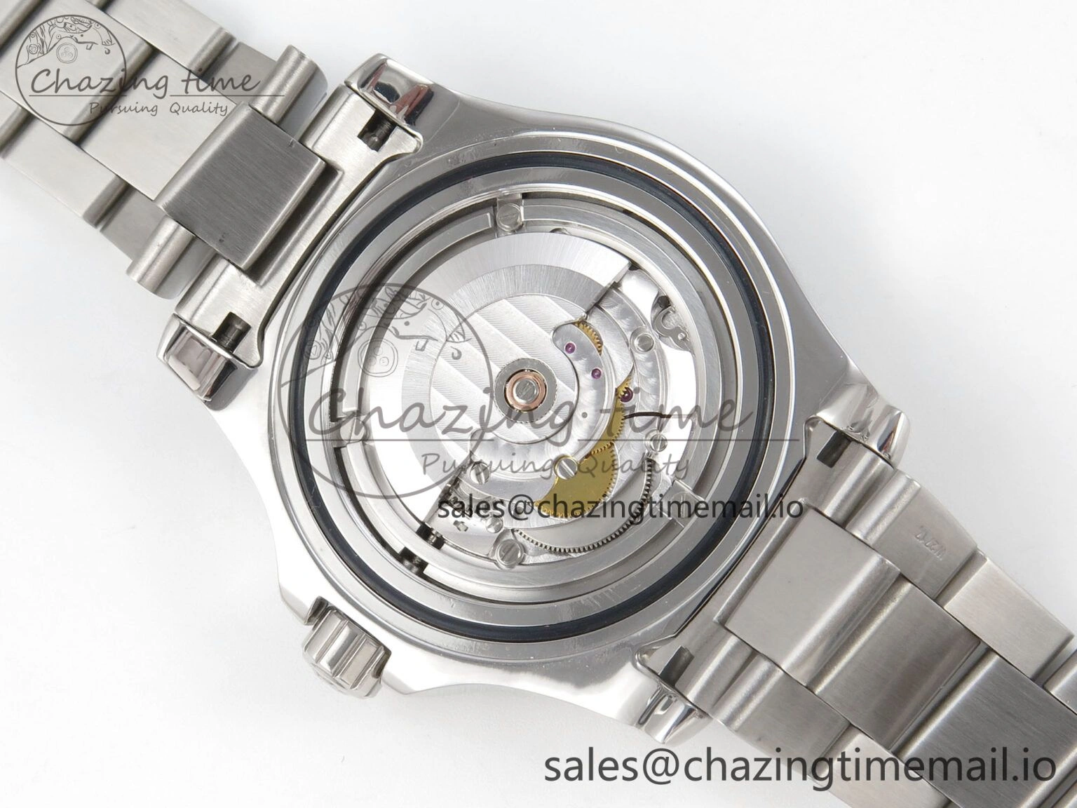 Superocean 44mm SS TF 1:1 Best Edition Blue Dial Blue Bezel on SS Bracelet A2824 V2