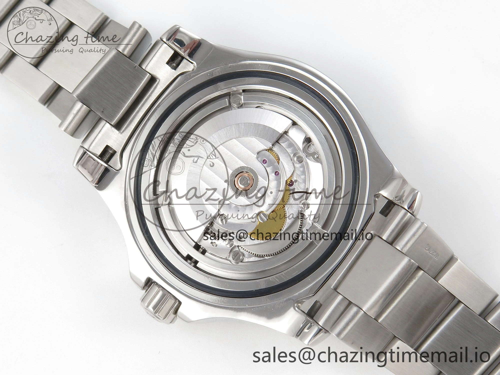 Superocean 44mm SS TF 1:1 Best Edition Blue Dial Blue Bezel on SS Bracelet A2824 V2