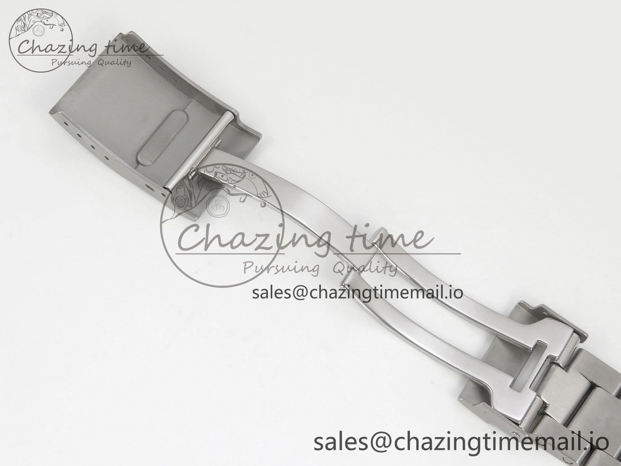 Superocean 44mm SS TF 1:1 Best Edition Blue Dial Blue Bezel on SS Bracelet A2824 V2