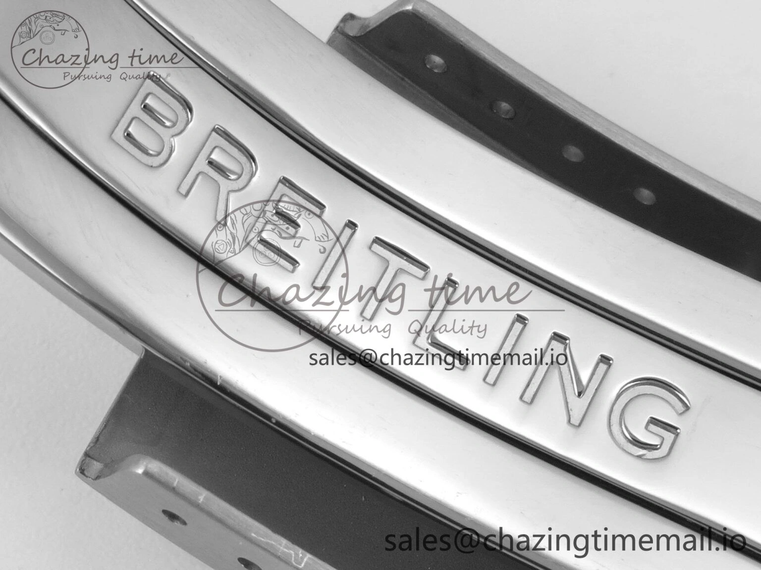 Superocean 44mm SS TF 1:1 Best Edition Blue White Dial Blue Bezel on SS Bracelet A2824 V2