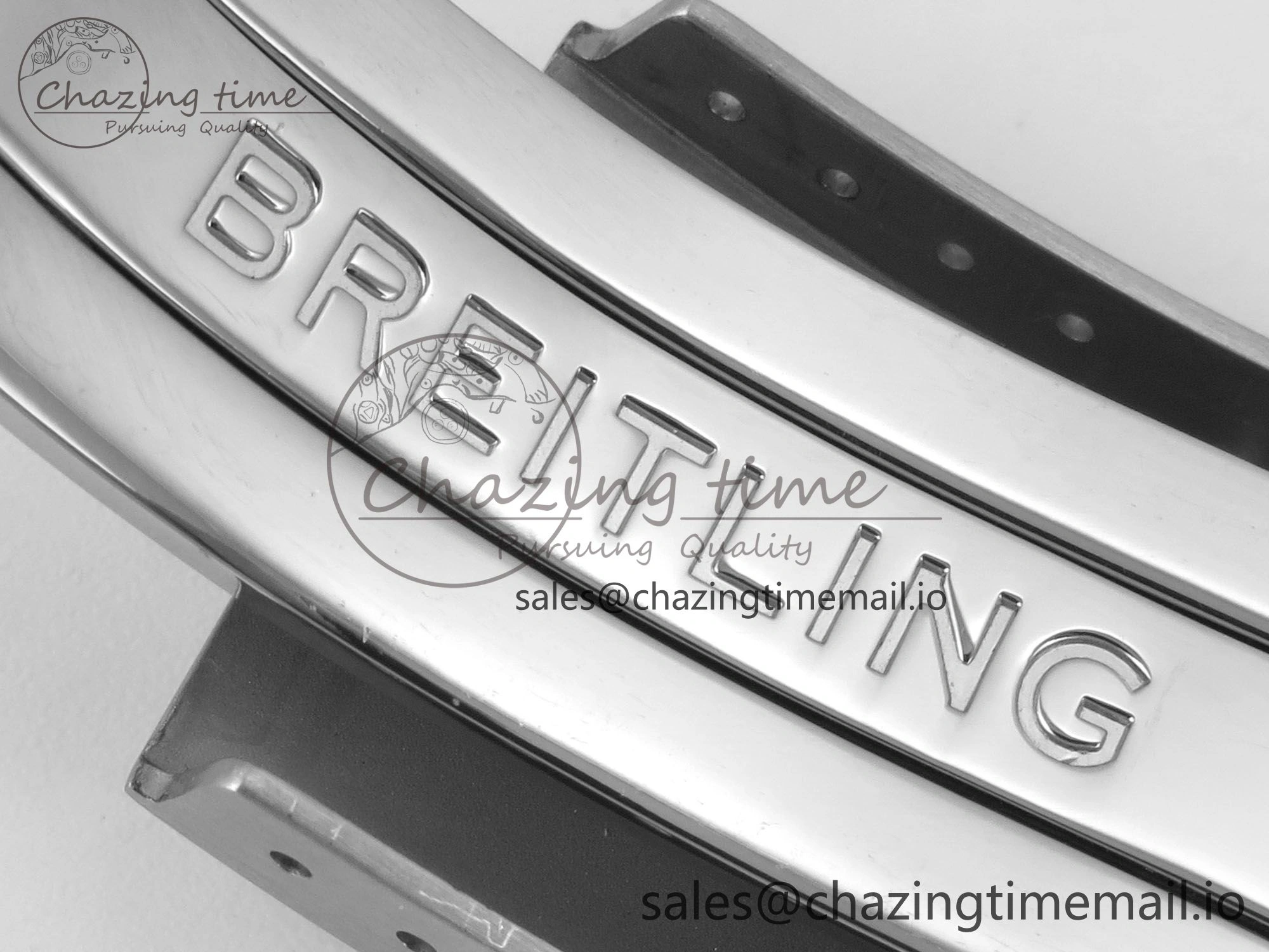Superocean 44mm SS TF 1:1 Best Edition Blue White Dial Blue Bezel on SS Bracelet A2824 V2