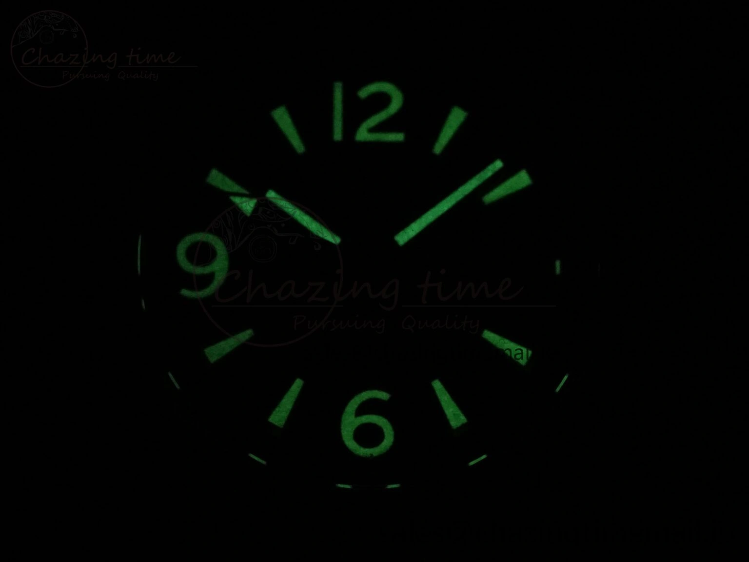 Superocean 44mm SS TF 1:1 Best Edition Green Dial Green Bezel on Green Nylon Strap A2824 V2