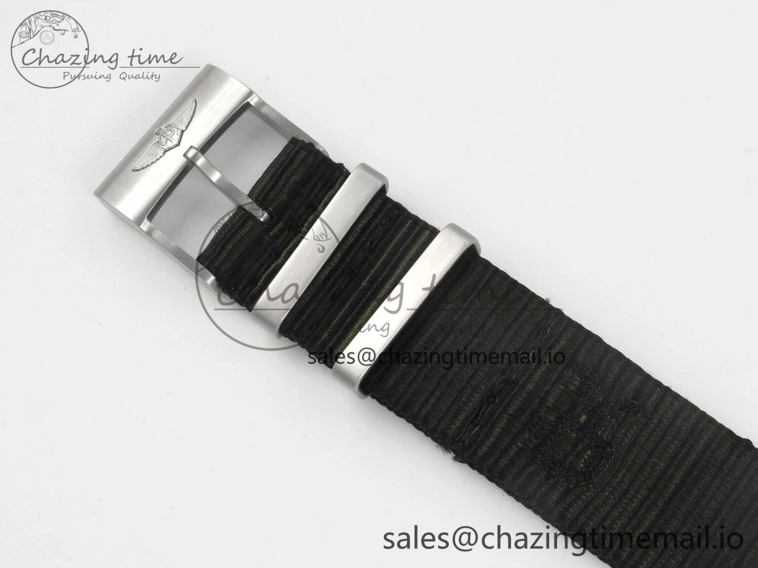 Superocean 44mm SS TF 1:1 Best Edition Green Dial Green Bezel on Green Nylon Strap A2824 V2