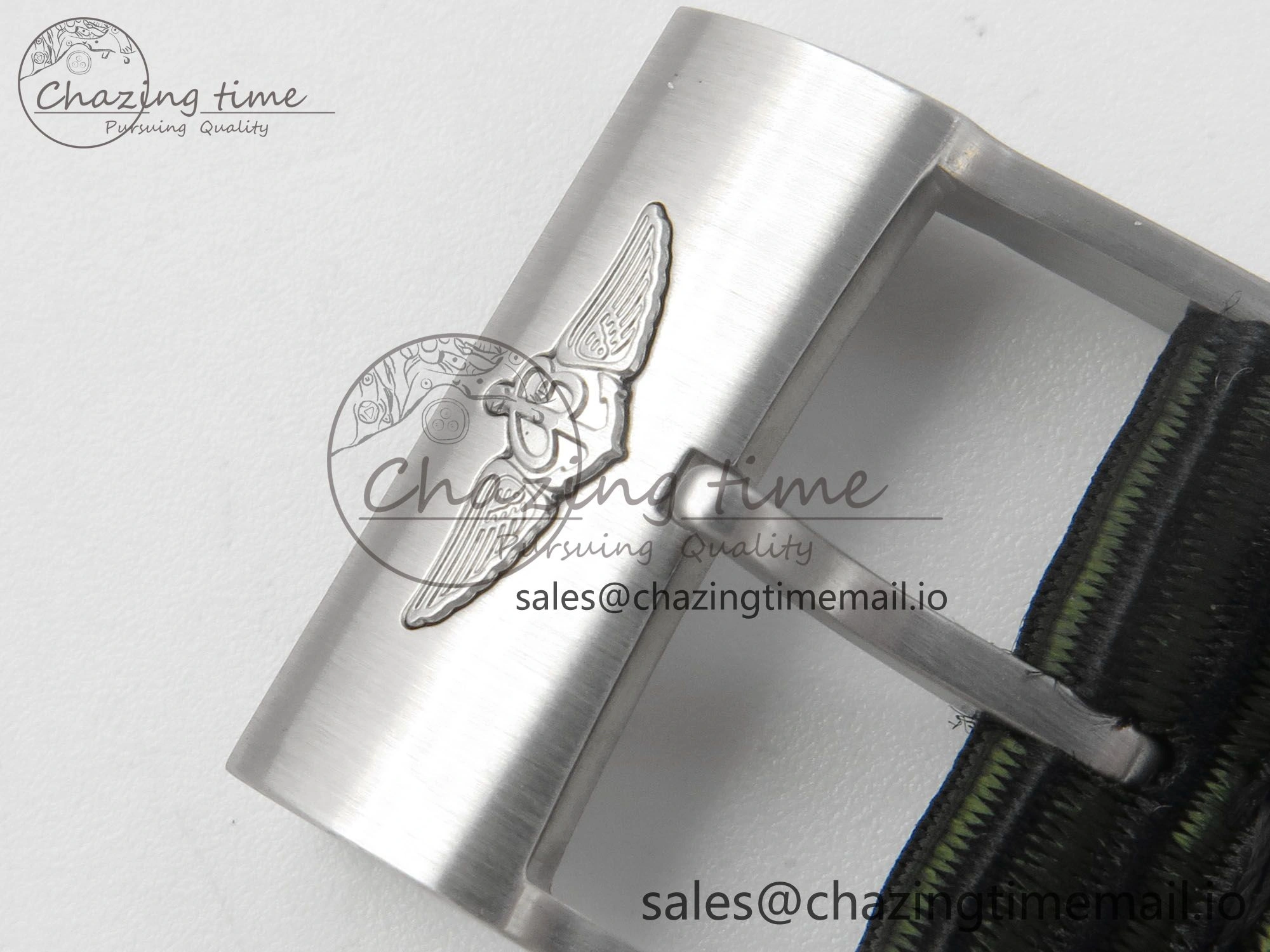 Superocean 44mm SS TF 1:1 Best Edition Green Dial Green Bezel on Green Nylon Strap A2824 V2