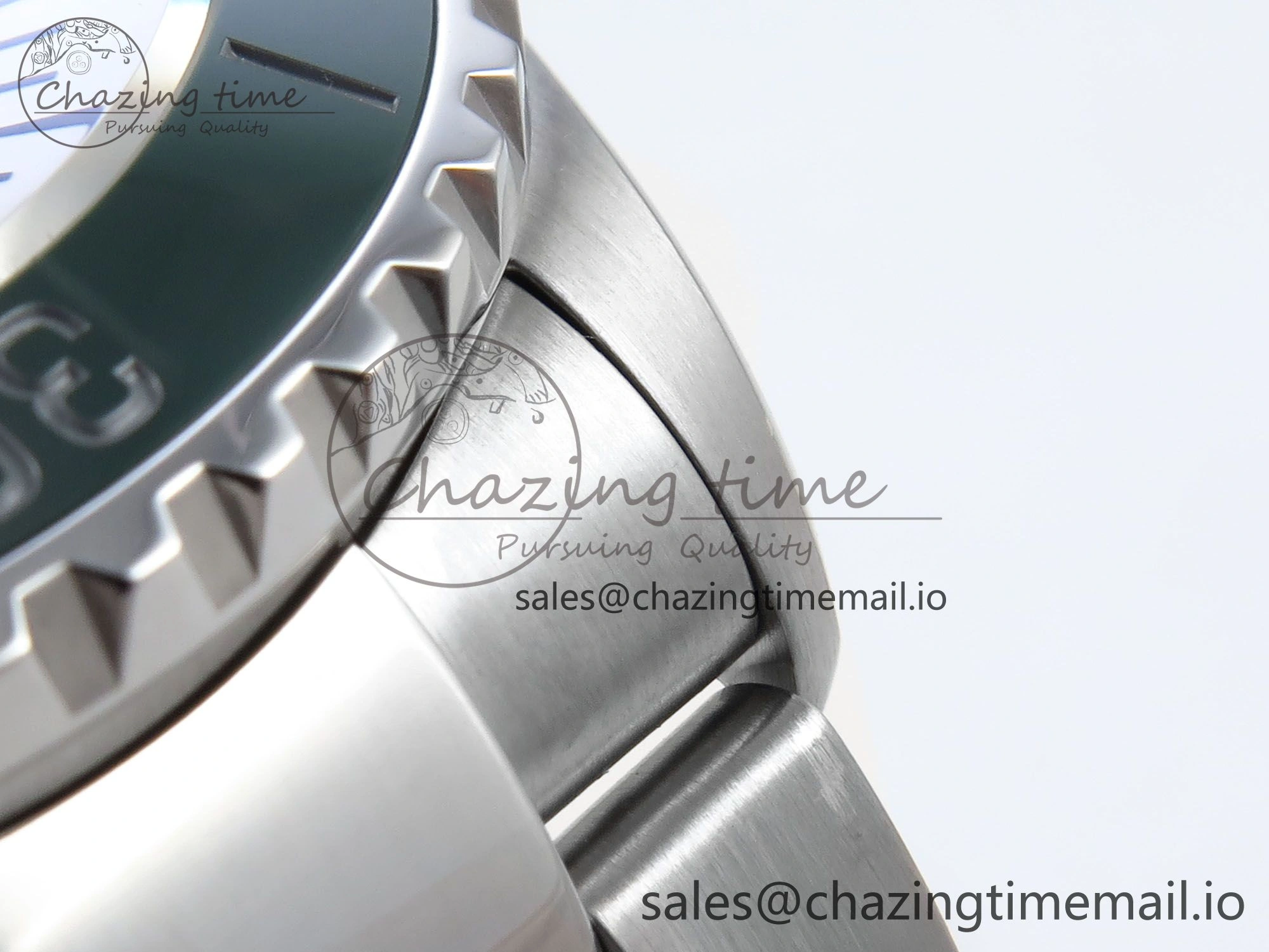 Superocean 44mm SS TF 1:1 Best Edition Green Dial on SS Bracelet A2824