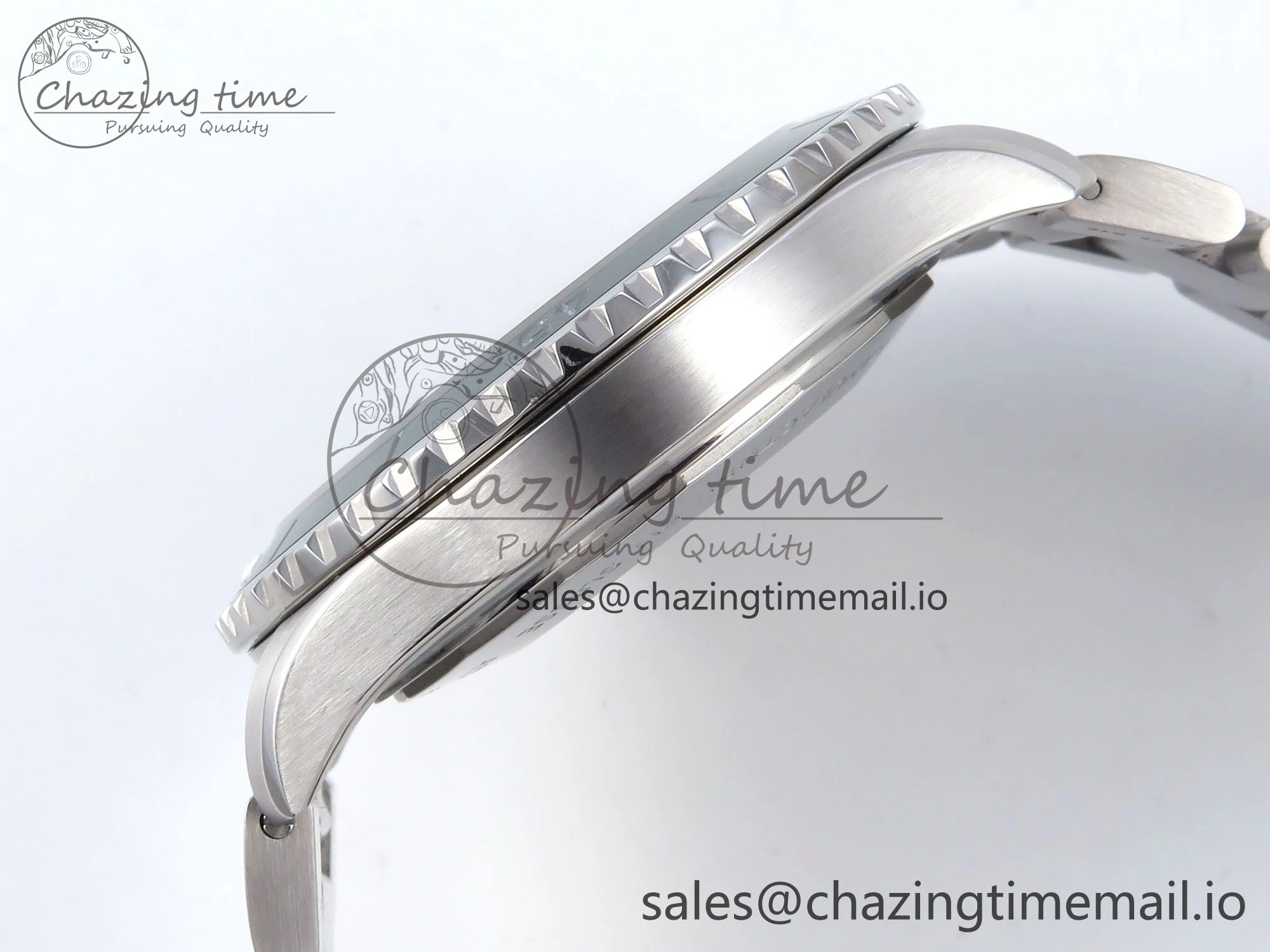 Superocean 44mm SS TF 1:1 Best Edition Light Blue Dial on SS Bracelet A2824