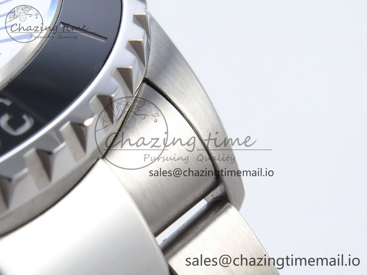 Superocean 44mm SS TF 1:1 Best Edition Light Blue Dial on SS Bracelet A2824