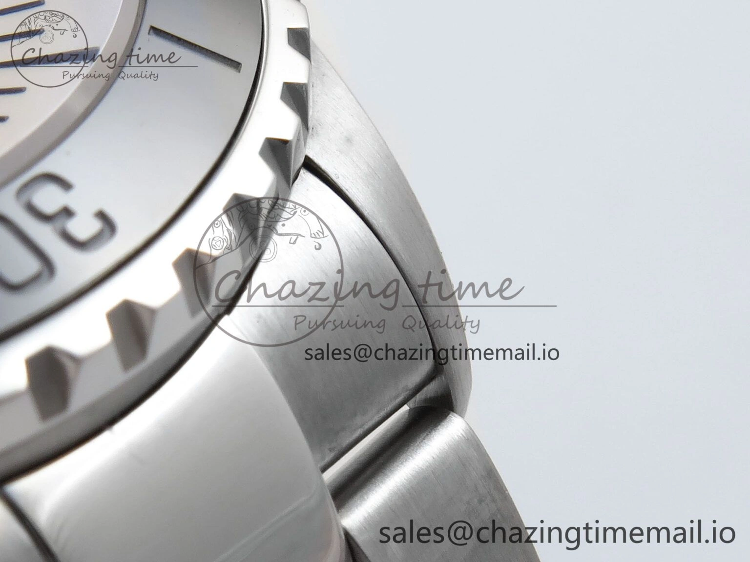 Superocean 44mm SS TF 1:1 Best Edition Orange Dial on SS Bracelet A2824
