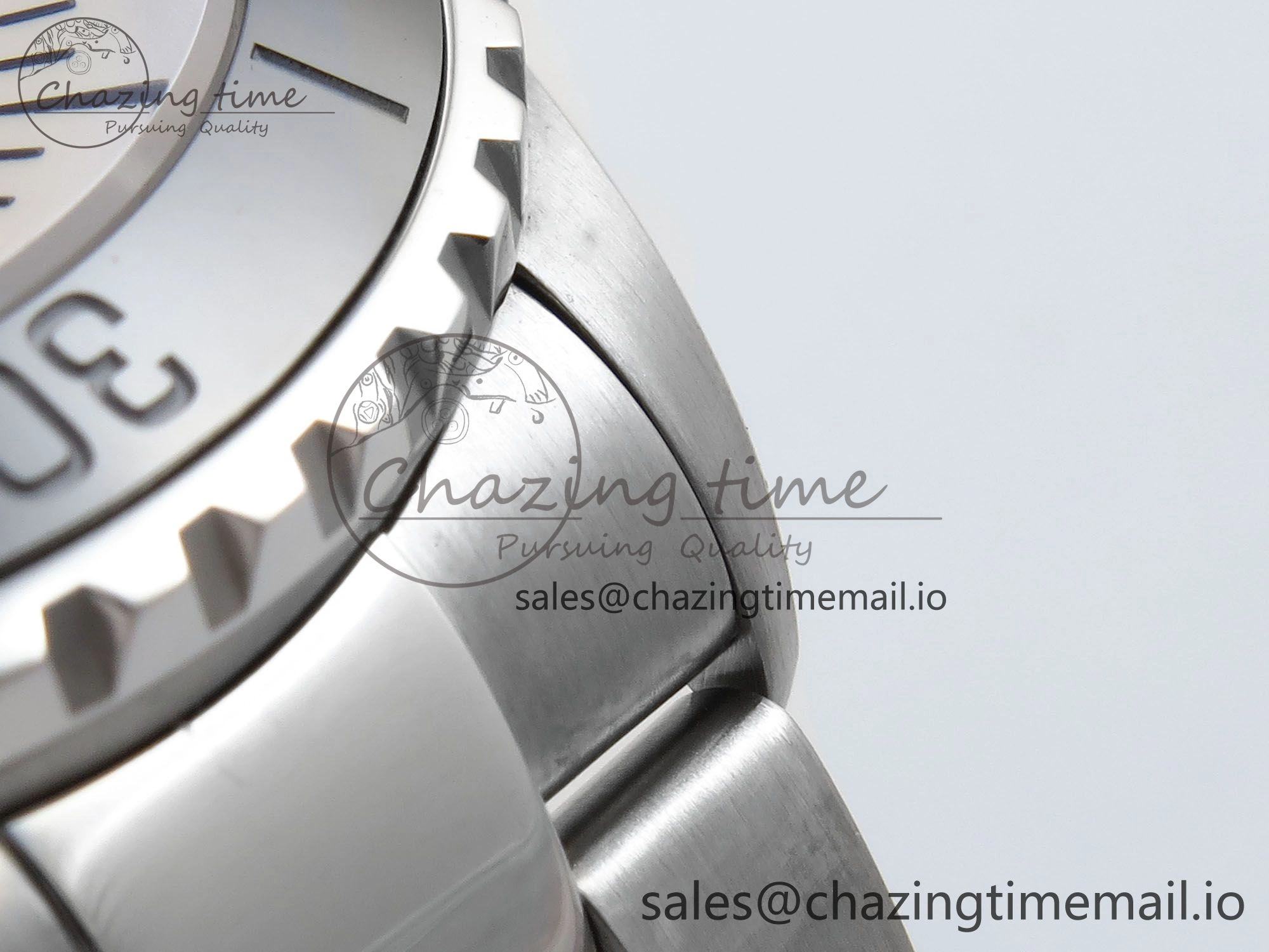 Superocean 44mm SS TF 1:1 Best Edition Orange Dial on SS Bracelet A2824