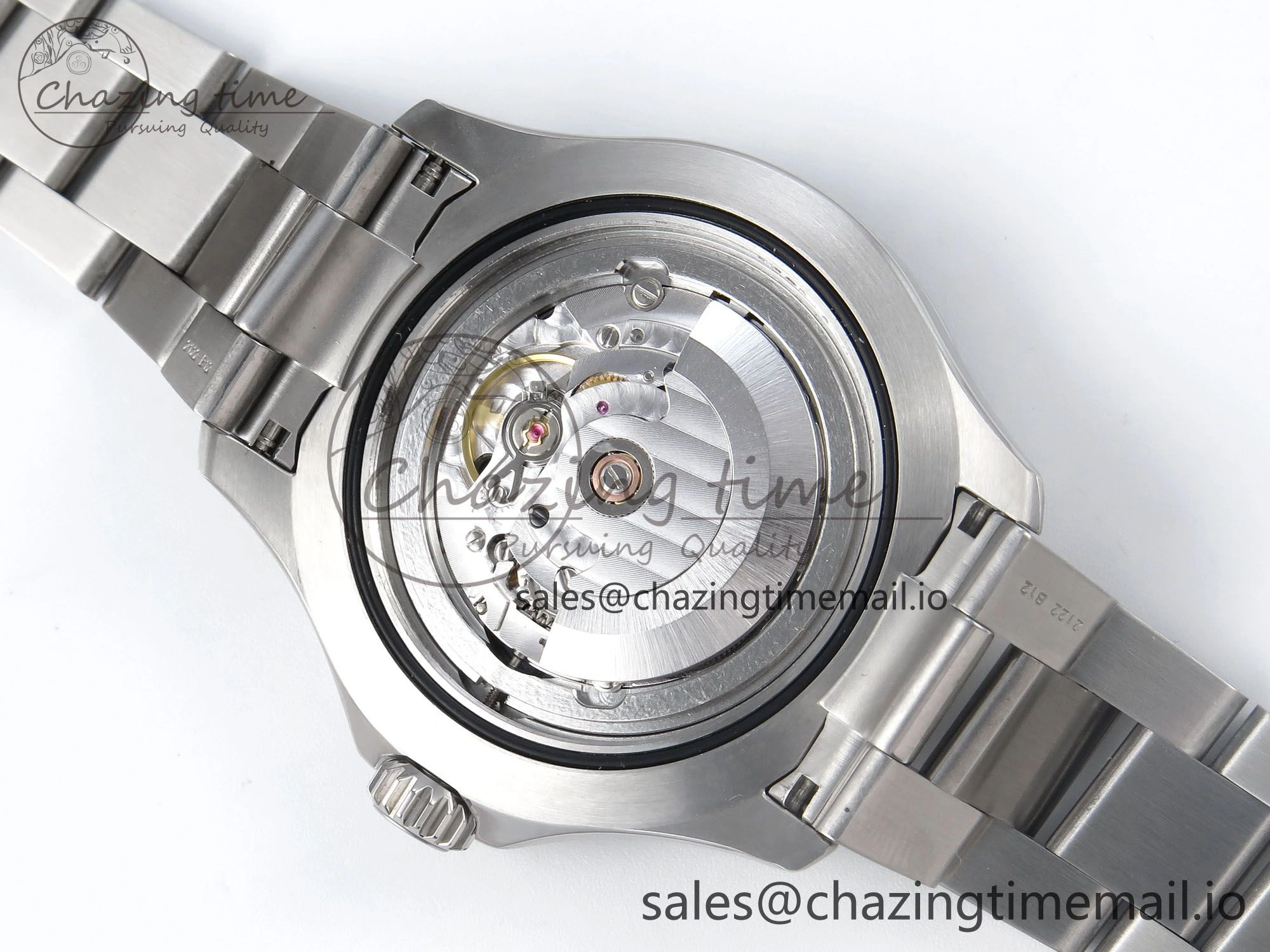 Superocean 44mm SS TF 1:1 Best Edition Yellow Dial on SS Bracelet A2824