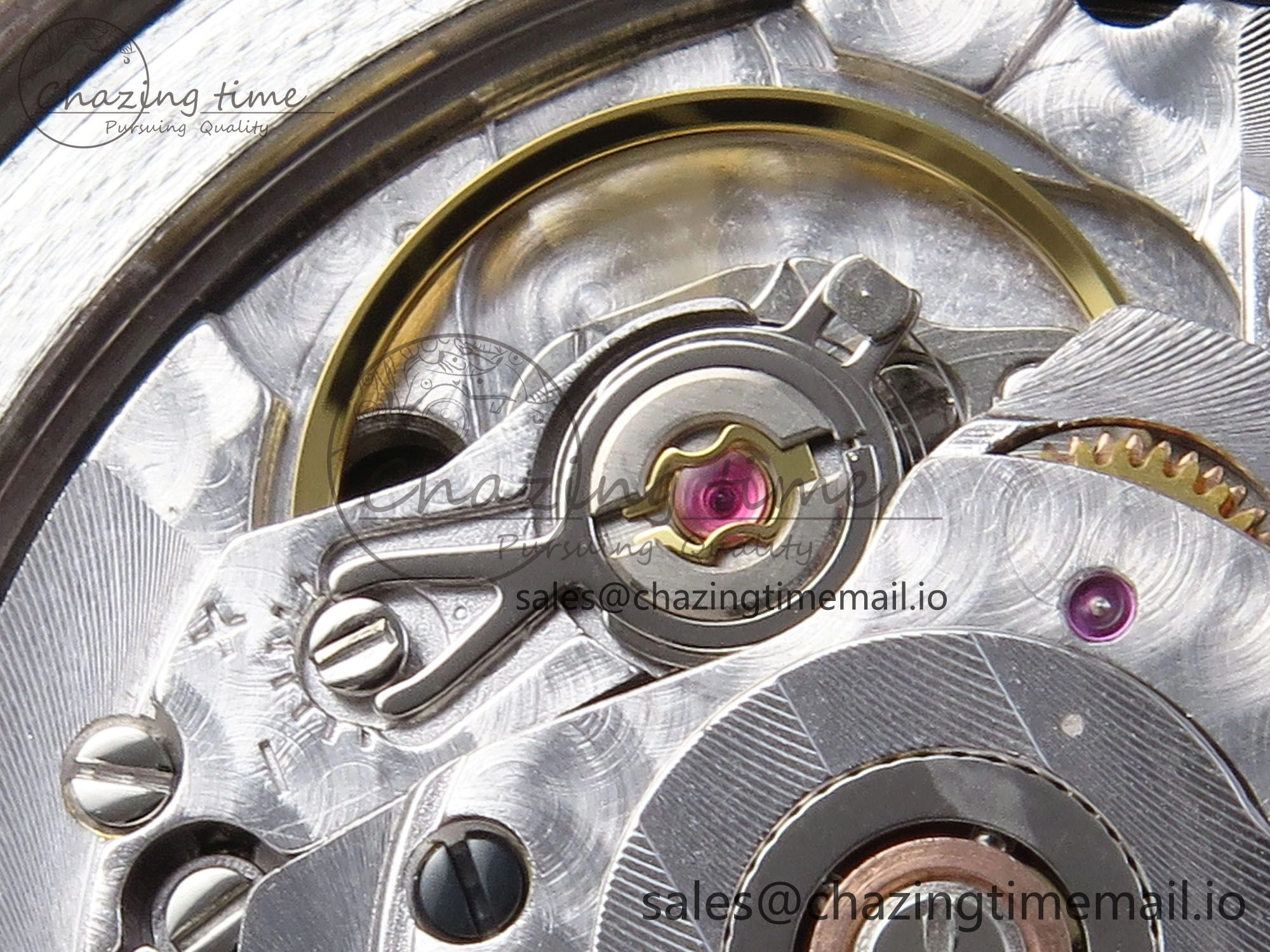 Superocean 44mm SS TF 1:1 Best Edition Yellow Dial on SS Bracelet A2824