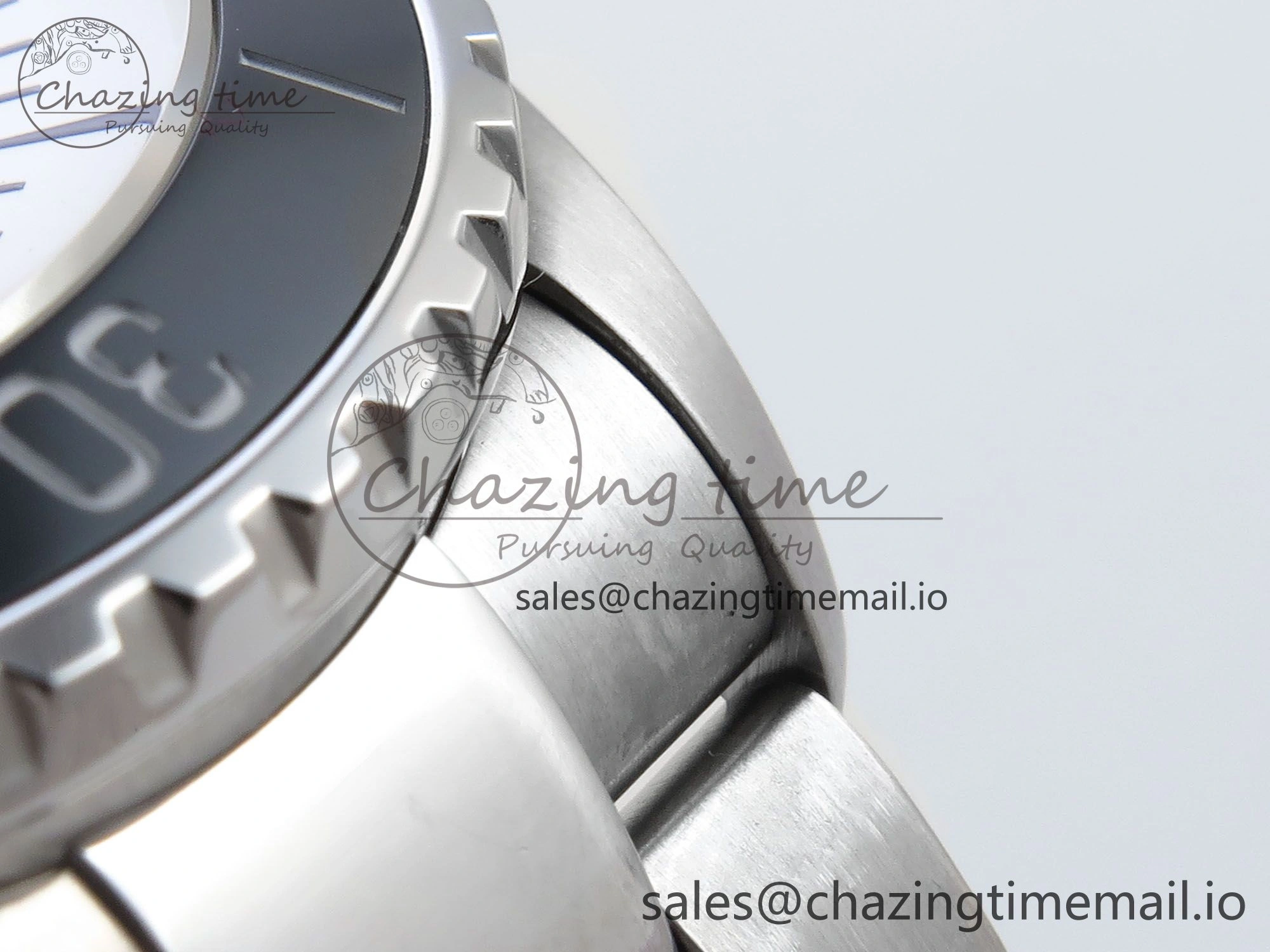 Superocean 44mm SS TF 1:1 Best Edition Yellow Dial on SS Bracelet A2824