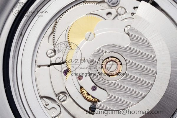 Superocean 44mm TF 1:1 Best Edition Black White Dial Black Bezel on SS Bracelet A2824