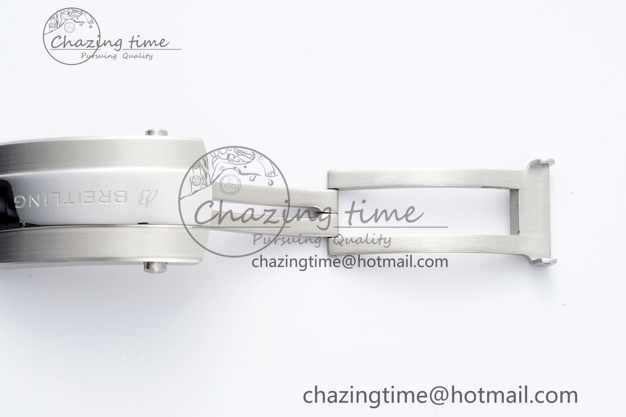 Superocean 44mm TF 1:1 Best Edition Blue White Dial Blue Bezel on SS Bracelet A2824