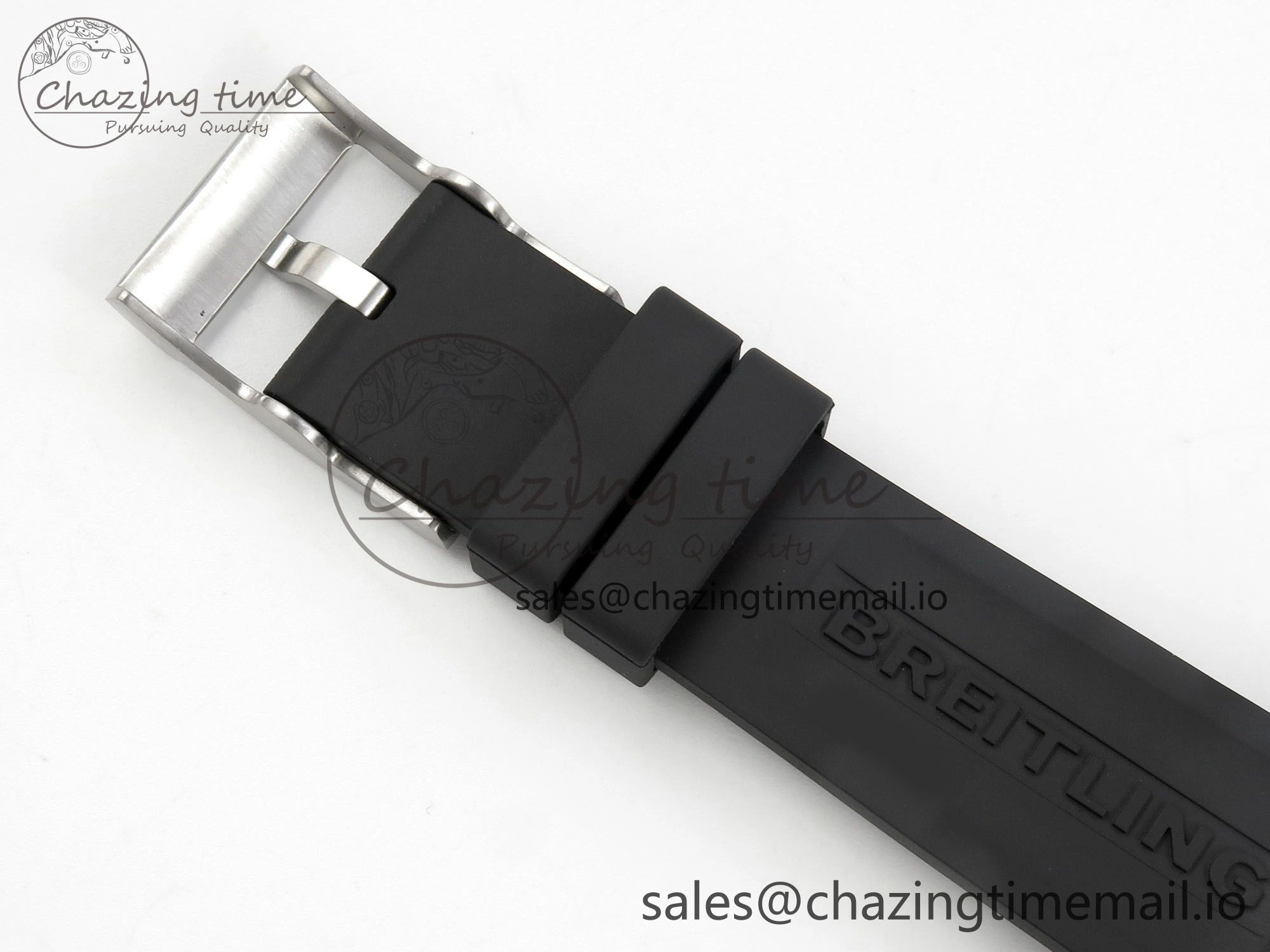 Superocean 46mm SS TF 1:1 Best Edition Yellow Dial Black Bezel on Black Rubber Strap A2824 V2
