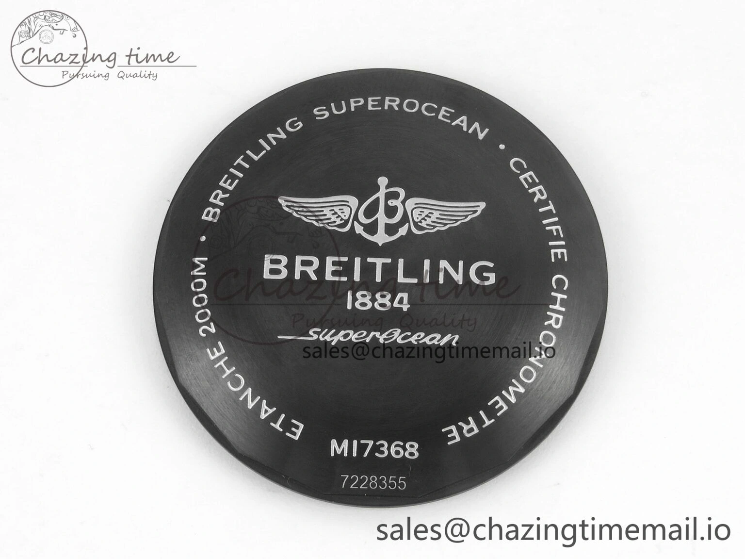 Superocean 46mm TF 1:1 Best Edition Yellow Dial Black Bezel on Black Rubber Strap A2824 V2