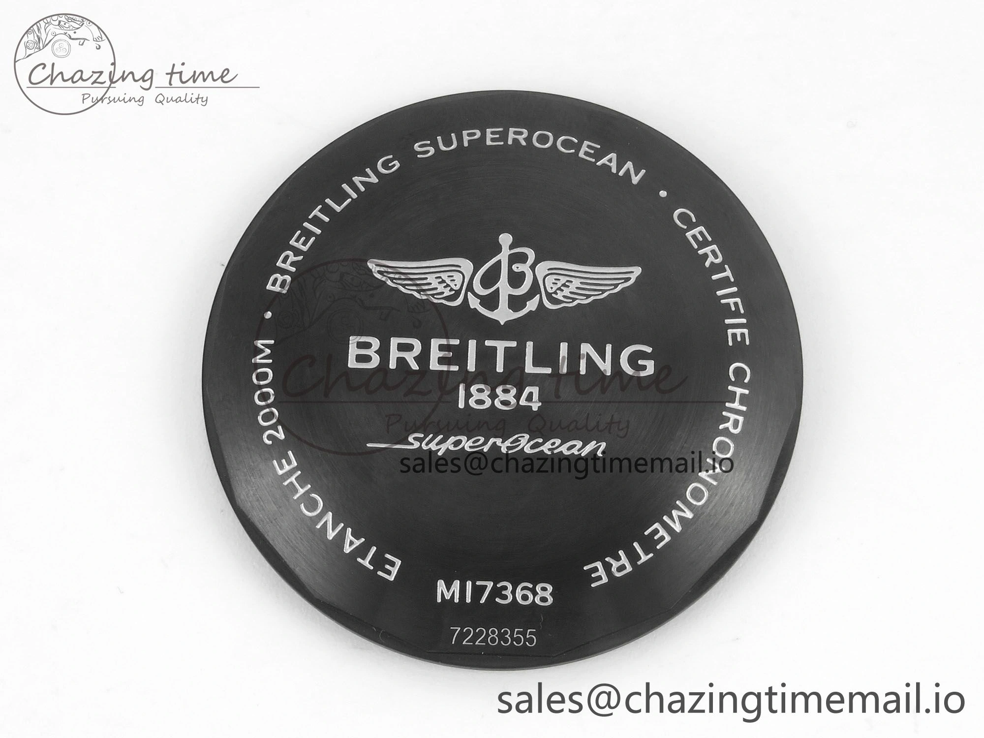 Superocean 46mm TF 1:1 Best Edition Yellow Dial Black Bezel on Black Rubber Strap A2824 V2