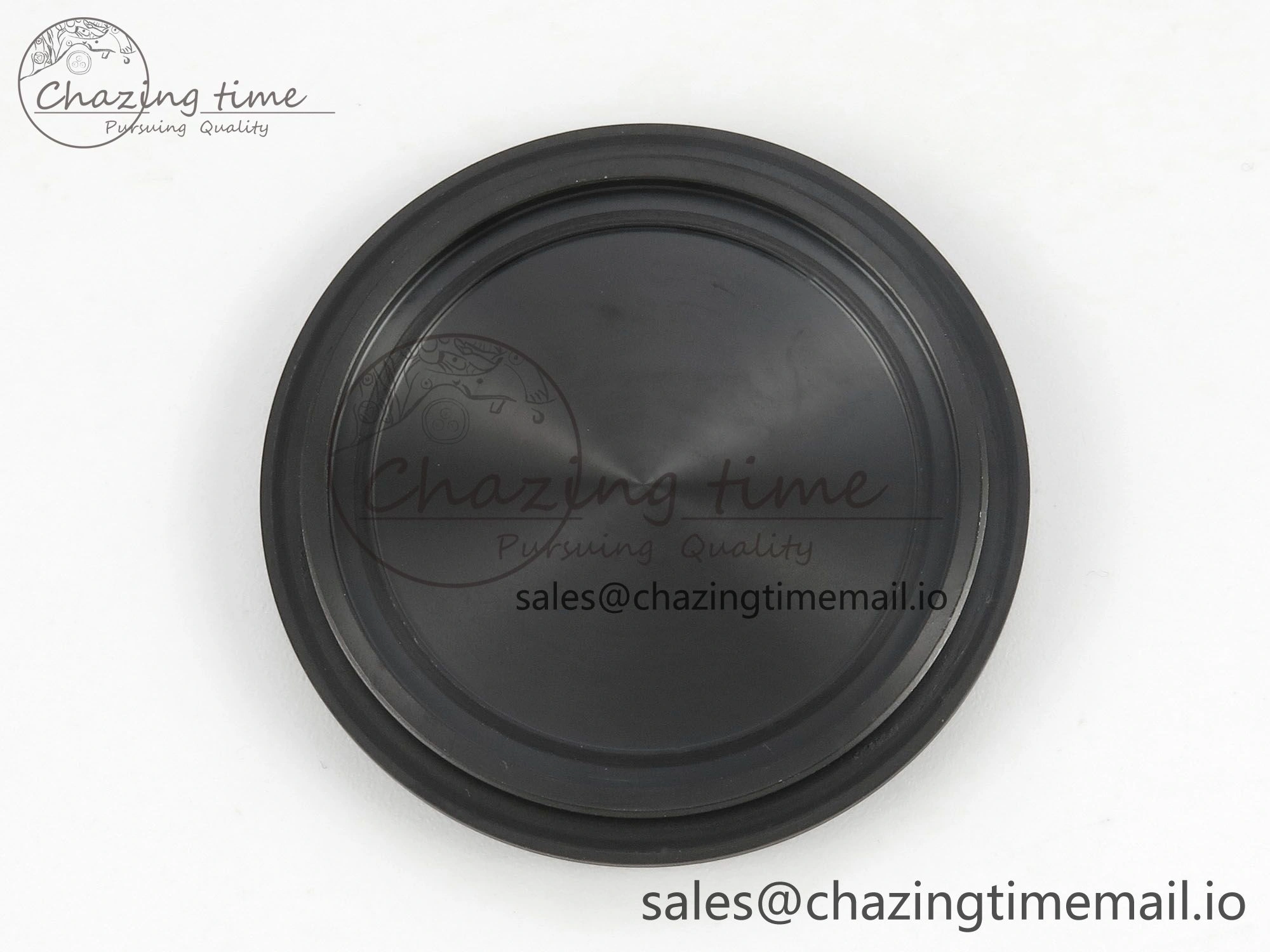 Superocean 46mm TF RG 1:1 Best Edition Black RG Dial Black Bezel on Black Rubber Strap A2824 V2