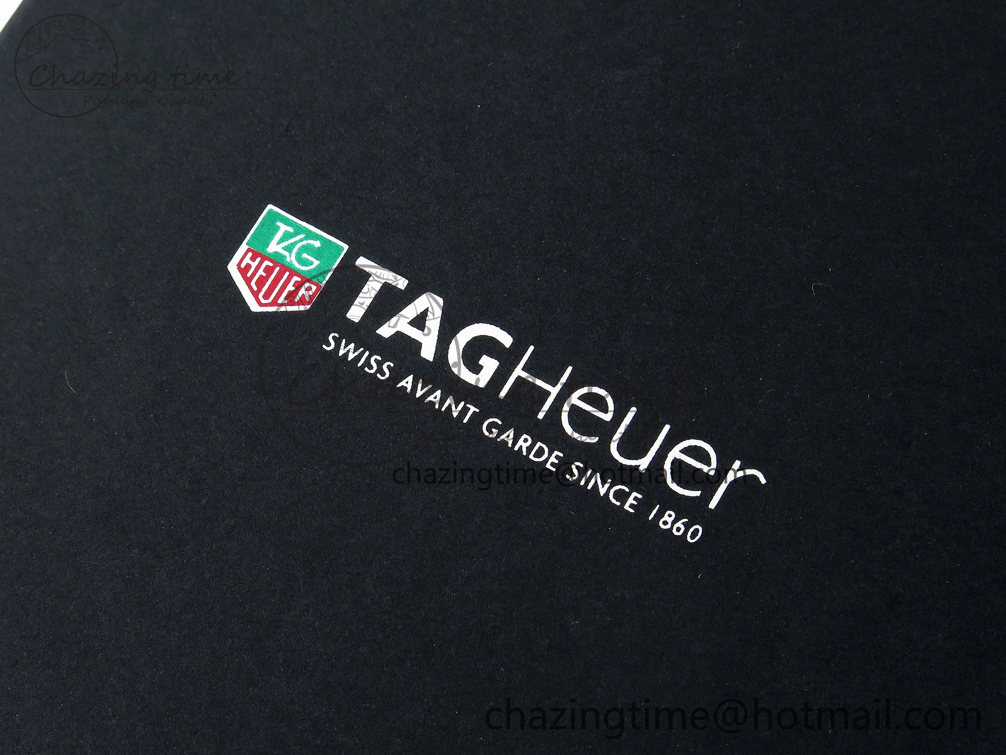 TAG HEUER NEW VERSION WATCH BOX AND PAPERS