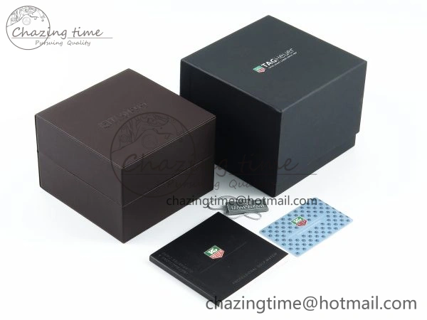 TAG HEUER NEW VERSION WATCH BOX AND PAPERS