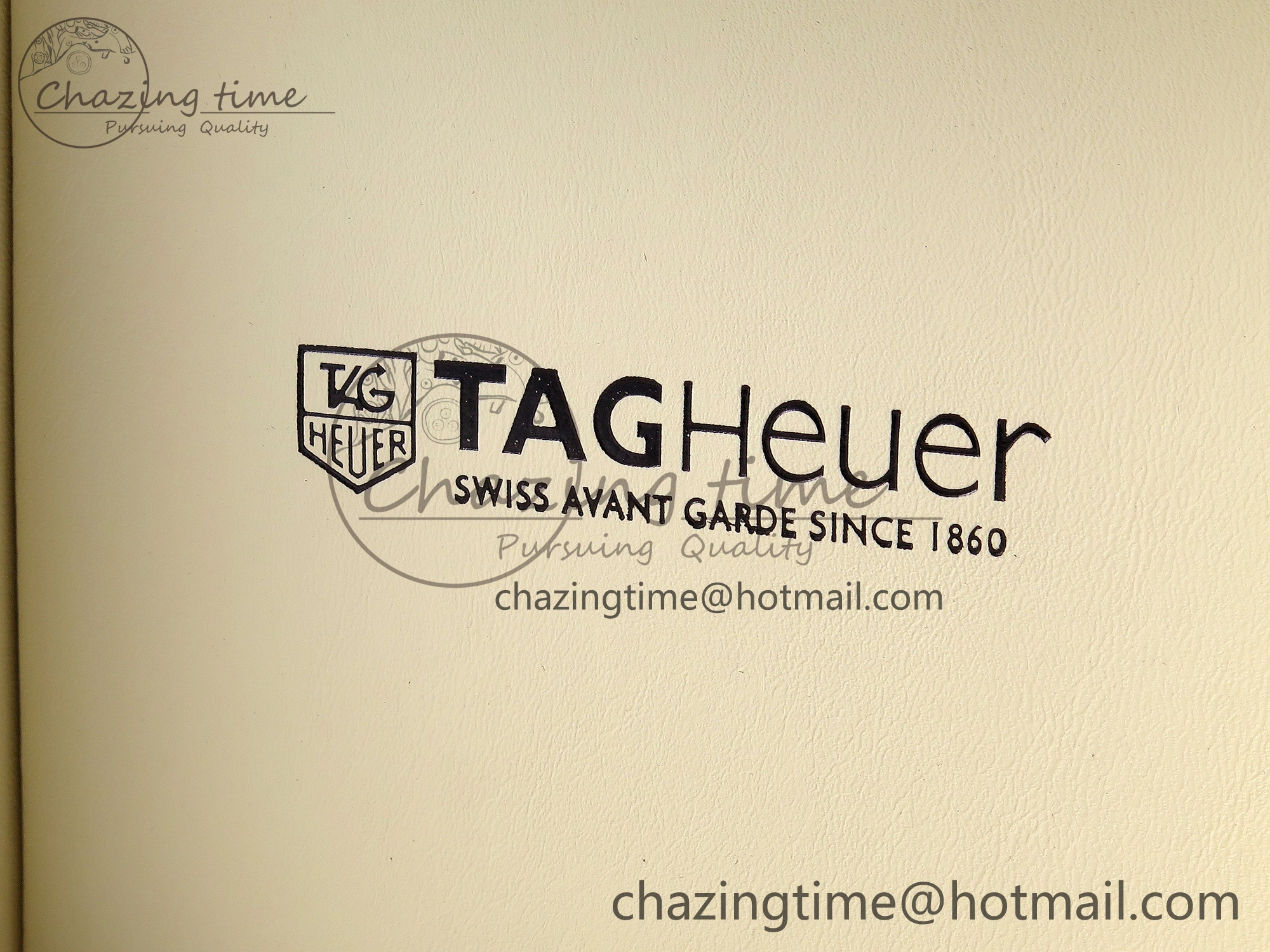 TAG HEUER NEW VERSION WATCH BOX AND PAPERS