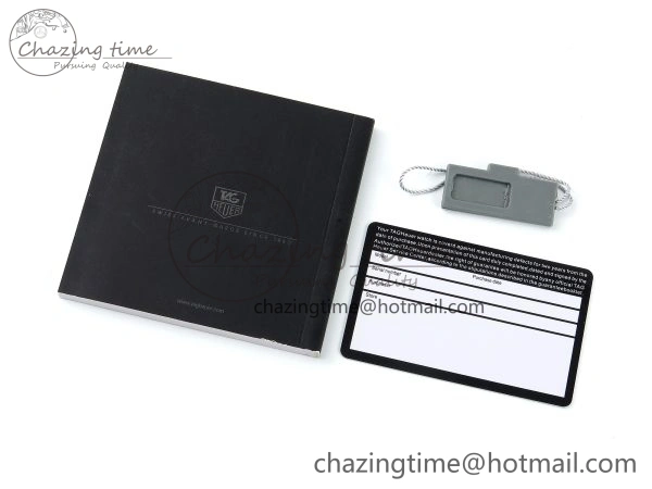 TAG HEUER NEW VERSION WATCH BOX AND PAPERS
