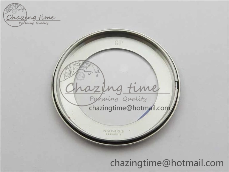 Tangente Automatic 38mm SS MKS 1:1 Best Edition White Dial Numeral Markers on Black Leather Strap A23J