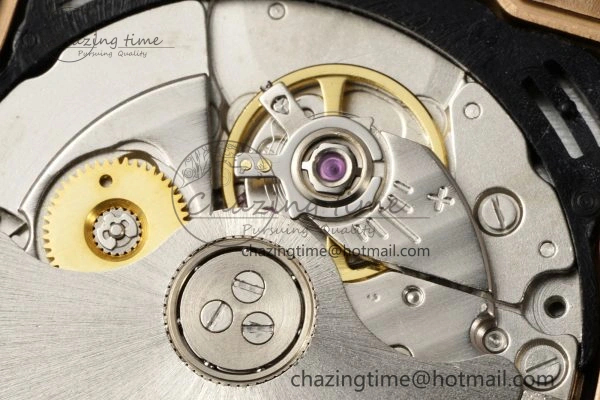 Tank 41 RG APSF 1:1 Best Edition White Dial on Brown Leather Strap MIYOTA 9015