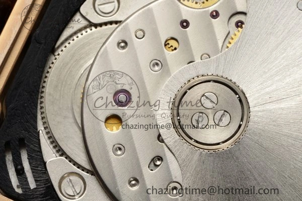 Tank 41 RG APSF 1:1 Best Edition White Dial on Brown Leather Strap MIYOTA 9015