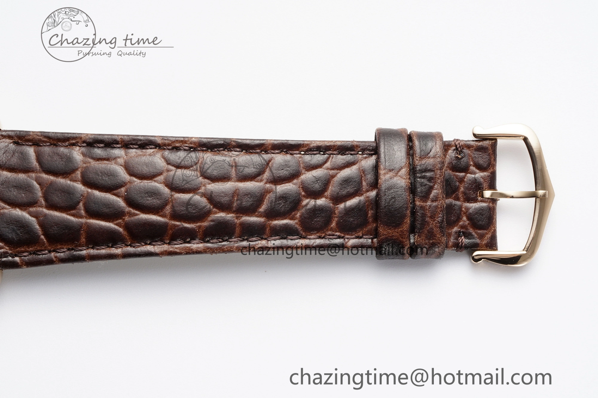 Tank 41 RG APSF 1:1 Best Edition White Dial on Brown Leather Strap MIYOTA 9015