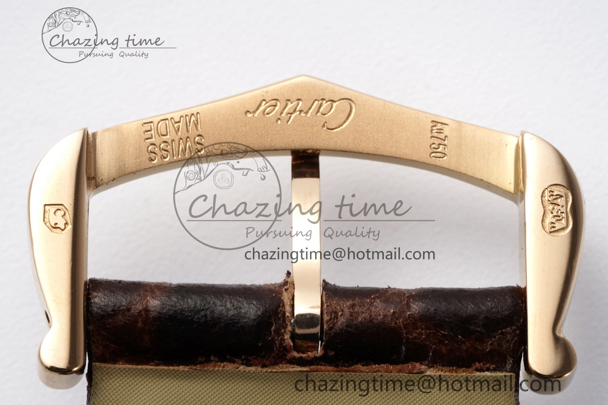 Tank 41 RG APSF 1:1 Best Edition White Dial on Brown Leather Strap MIYOTA 9015