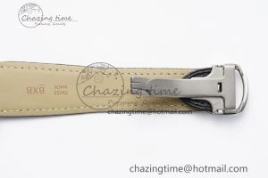 Tank 41 SS APSF 1:1 Best Edition White Dial on Black Leather Strap MIYOTA 9015