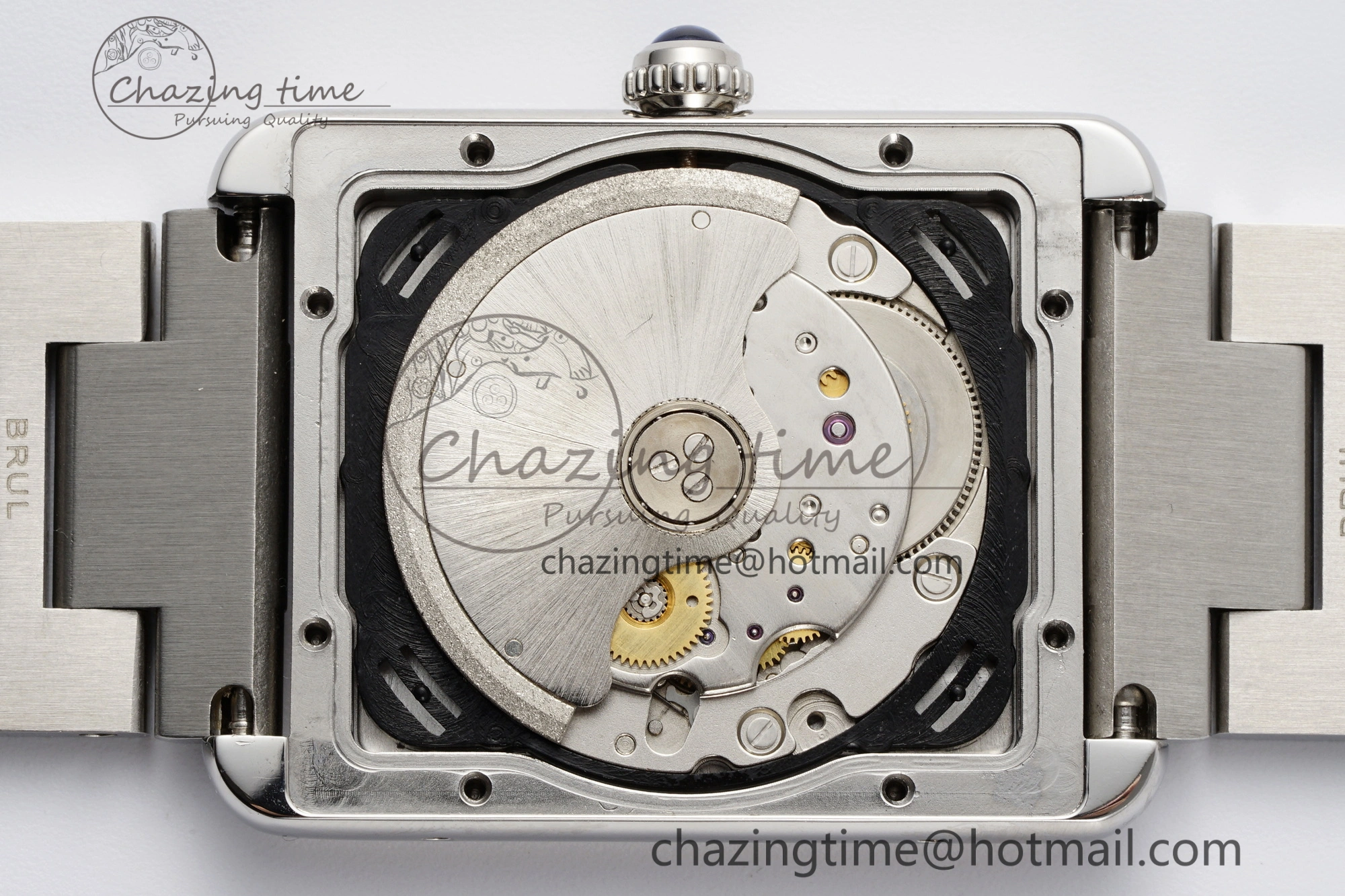 Tank 41 SS APSF 1:1 Best Edition White Dial on SS Bracelet MIYOTA 9015