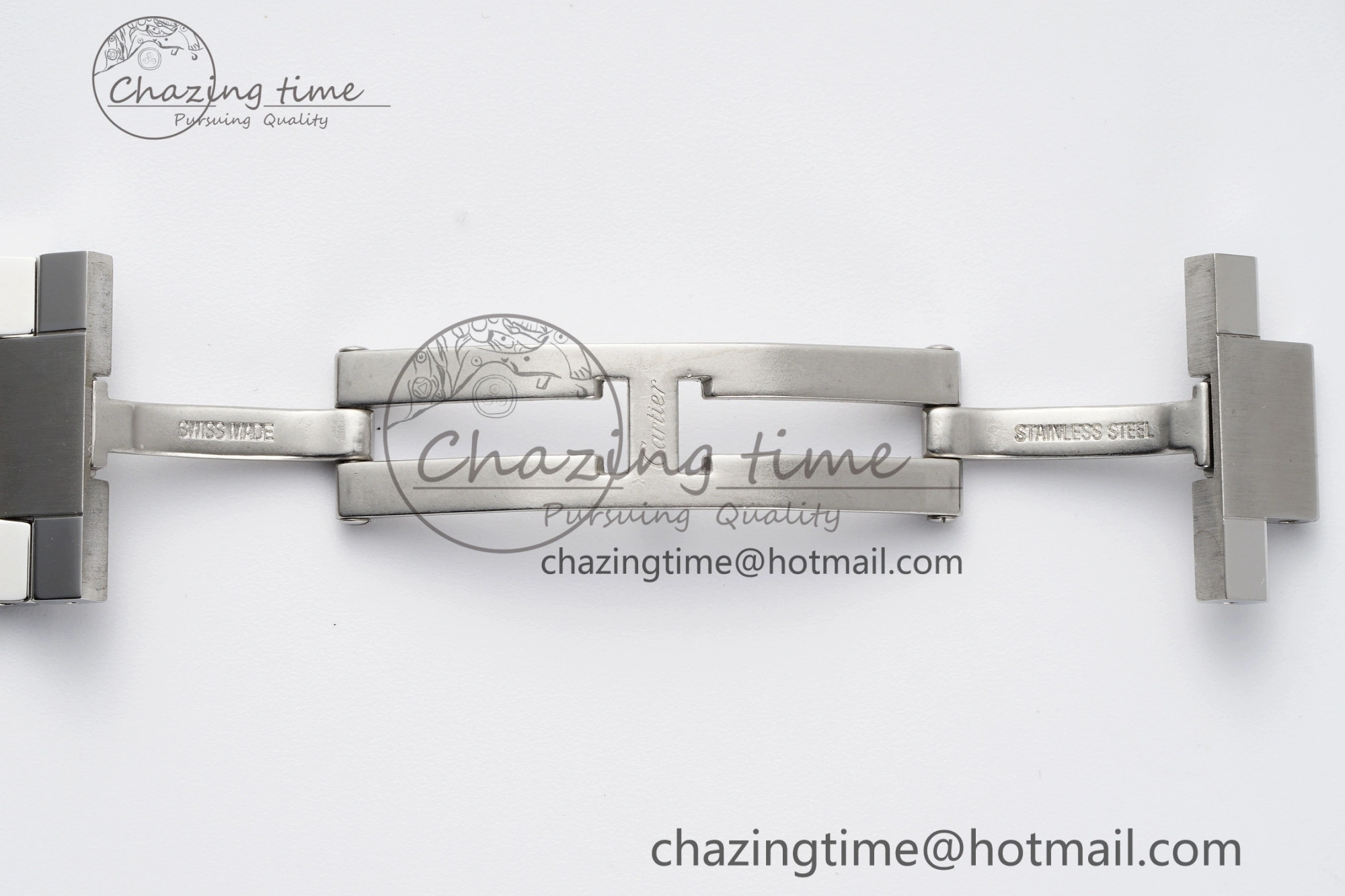 Tank 41 SS APSF 1:1 Best Edition White Dial on SS Bracelet MIYOTA 9015