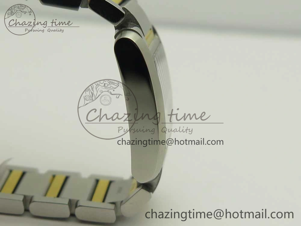 Tank Francaise Ladies 25mm SS YG 8848F 1:1 Best Edition Ivory Dial on SS YG Bracelet Ronda Quartz