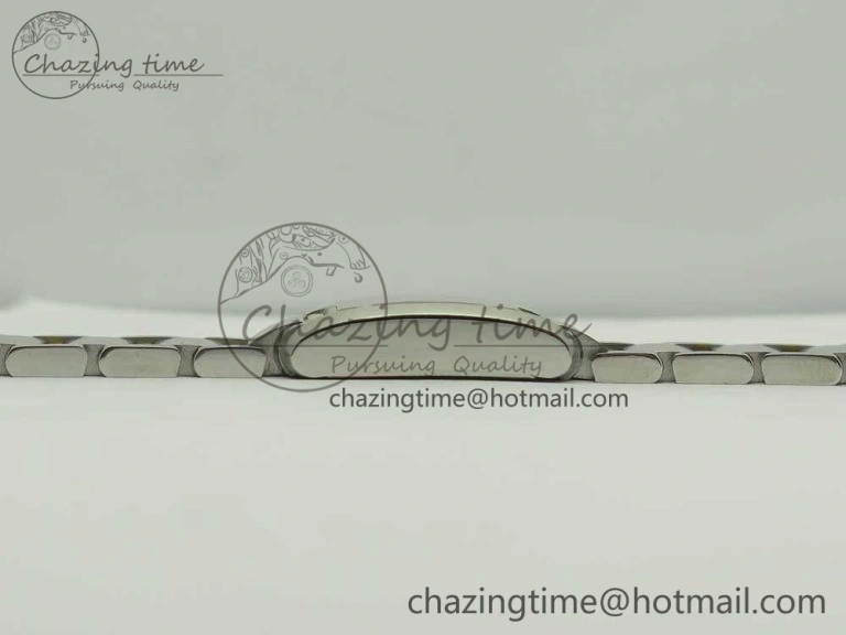 Tank Francaise Ladies 25mm SS YG 8848F 1:1 Best Edition White Diamond Dial on SS YG Bracelet Ronda Quartz